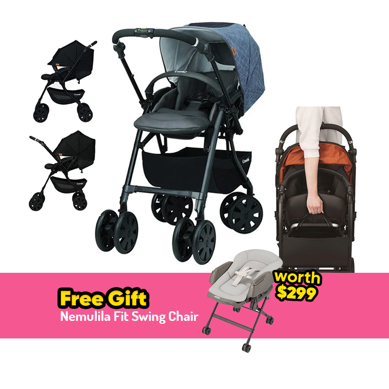 Combi Crossgo Stroller + FREE GIFT